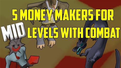 This guide assumes 9 kills per trip and 5 trips per hour, for around 45 kills per hour. . Osrs combat money making